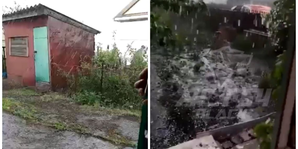 «Все погибнет, все смоет»: ливень с градом накрыл запад Новосибирской области