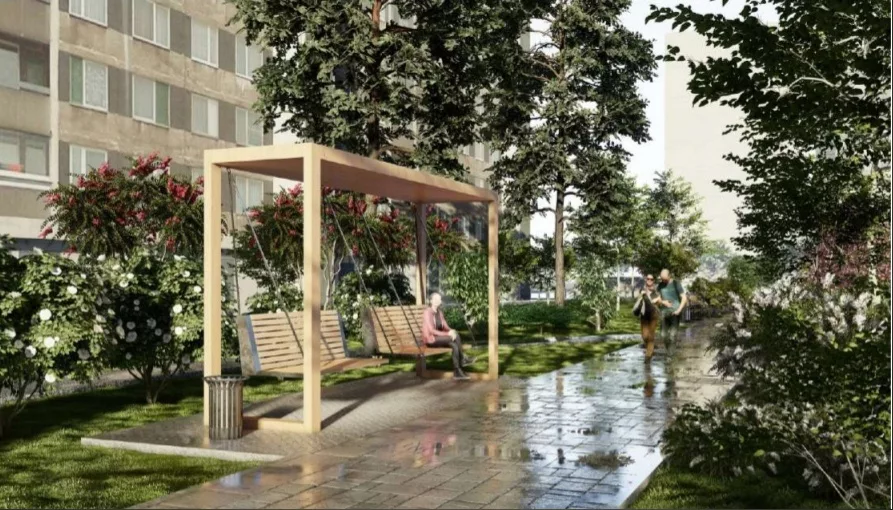 Благоустроенный новосибирск. Благоустройство новосибирск. Фото дворов новосибирска. Новосибирск дворы. Благоустройство территории новосибирск.