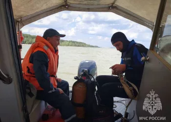 Спасатели нашли тело упавшего с гидроцикла новосибирца