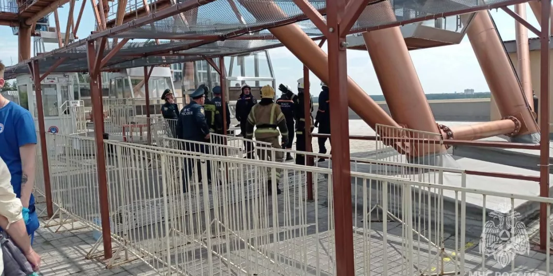 Следствие заинтересовалось остановкой колеса обозрения на Михайловской набережной