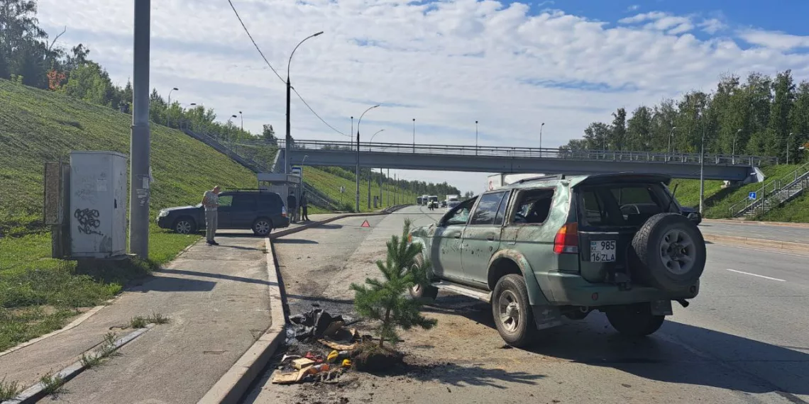 Серьёзное ДТП произошло на Бугринском мосту — есть пострадавшие