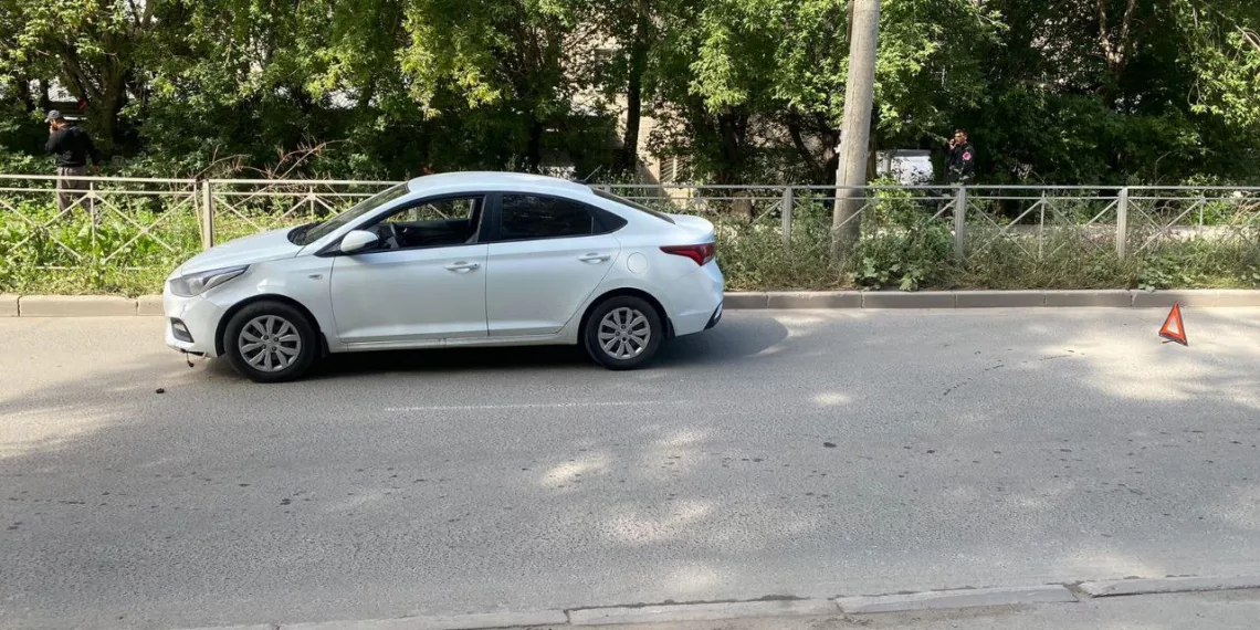 В Новосибирске иномарка сбила 12-летнюю девочку на улице Котовского