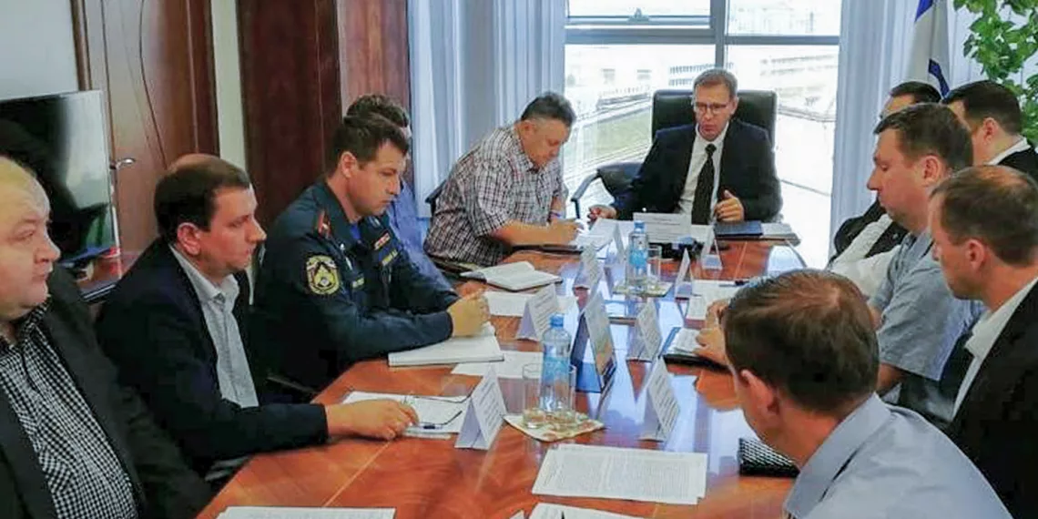 В преддверие отопительного сезона новосибирские энергетики провели совместную тренировку