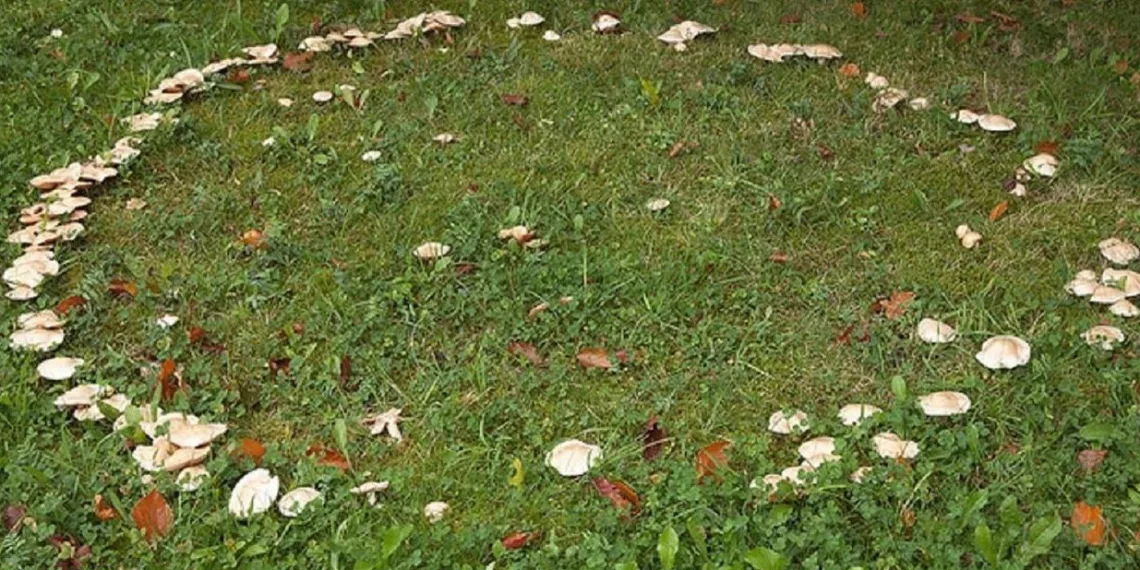 «Ведьмы завелись»: круг из грибов обнаружили недалеко от церкви в Академгородке