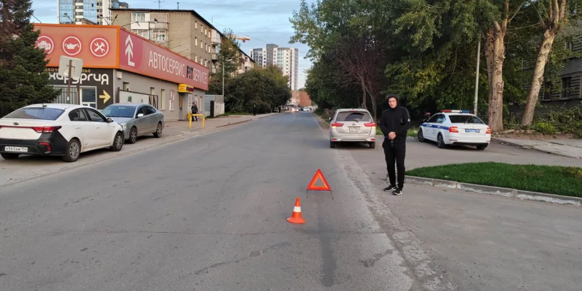 Дошкольник угодил под колеса в Новосибирске