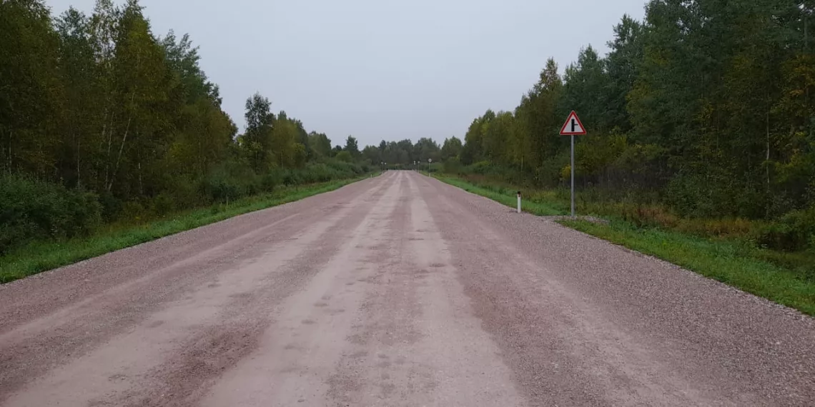 Разрушенную дорогу от Кыштовки до села Северное восстановили власти