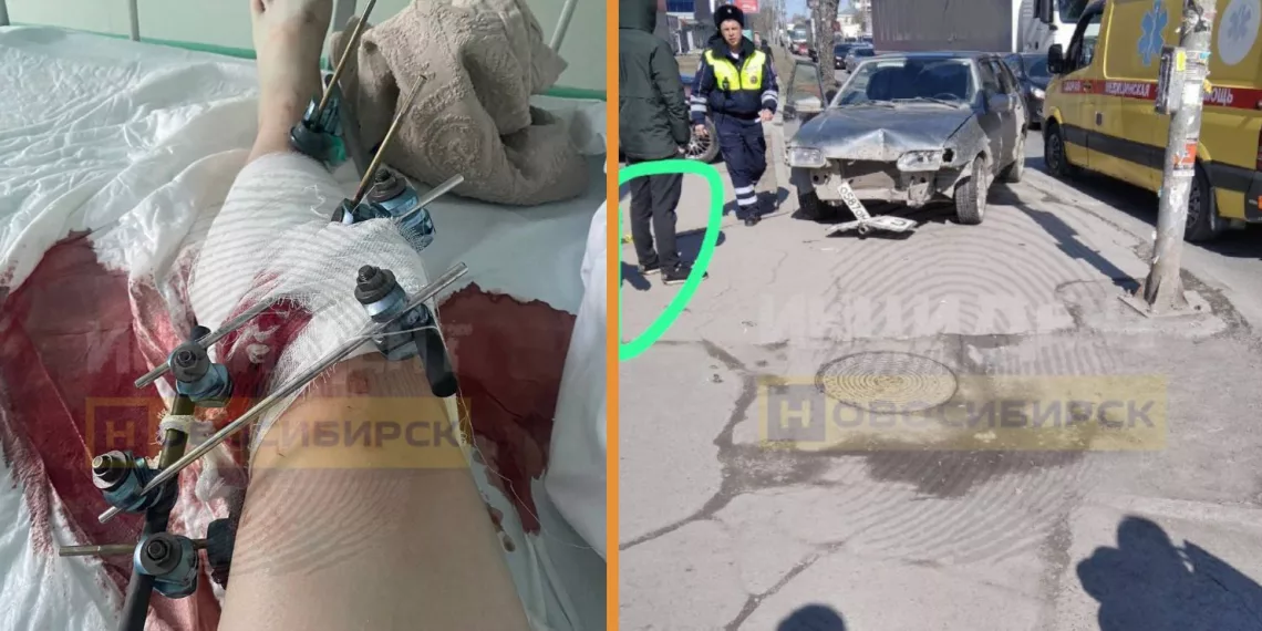 Пострадавшая сибирячка пытается наказать виновника ДТП в Новосибирске