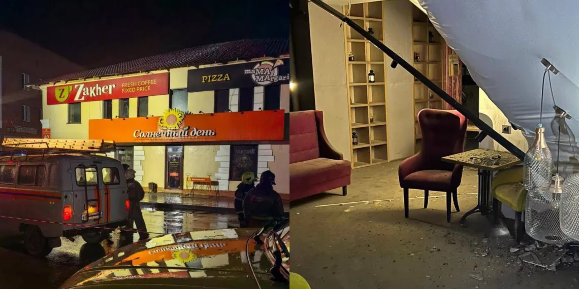 В кафе под Новосибирском обрушился потолок — пострадали два человека