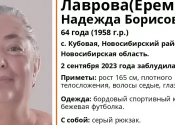 Седовласую женщину в бордовом спорткостюме ищут под Новосибирском