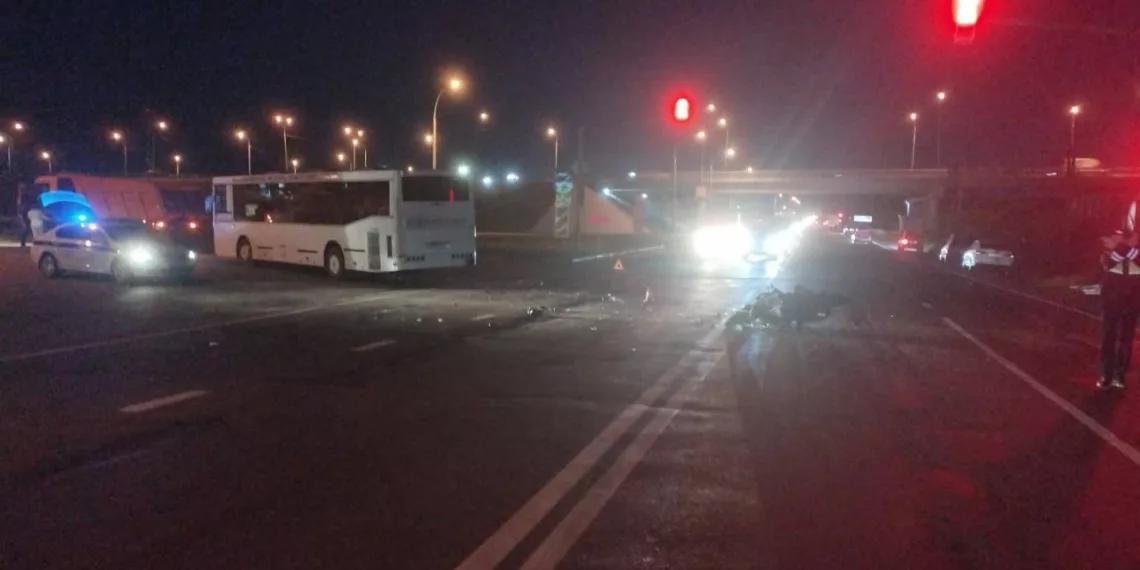 Мотоциклист погиб после столкновения с автобусом под Новосибирском