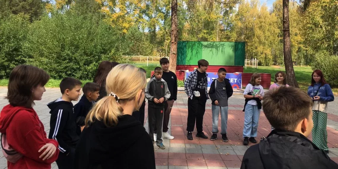 В лагере «Березка» в Новосибирске отдыхают 100 детей из ЛНР