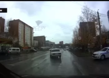 Новосибирец начал утро с погони от четырех экипажей ДПС