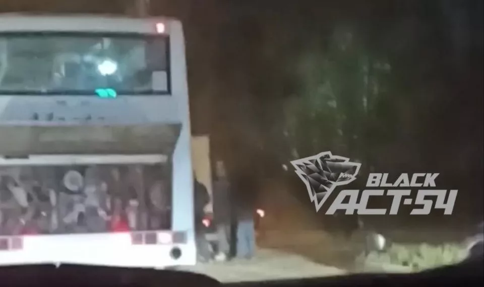 В Новосибирске автобус насмерть сбил пешехода