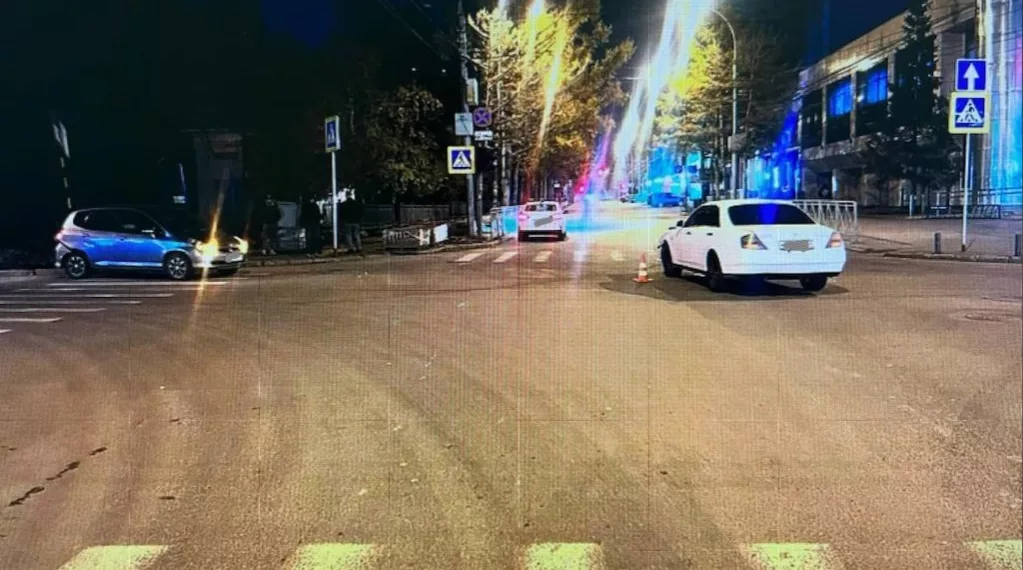 Двухлетняя девочка пострадала в результате ДТП в Железнодорожном районе