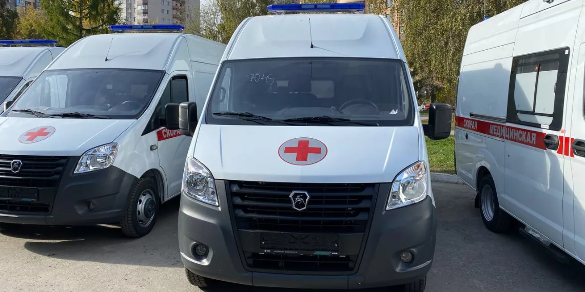 Медицинским учреждениям Новосибирской области передано 66 новых автомобилей