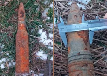 Сразу два снаряда времен ВОВ нашли в Новосибирской области