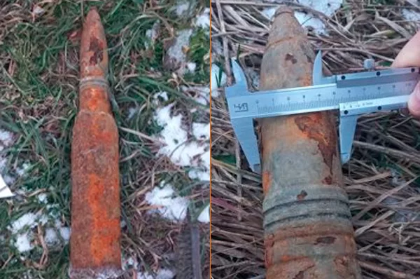 Сразу два снаряда времен ВОВ нашли в Новосибирской области