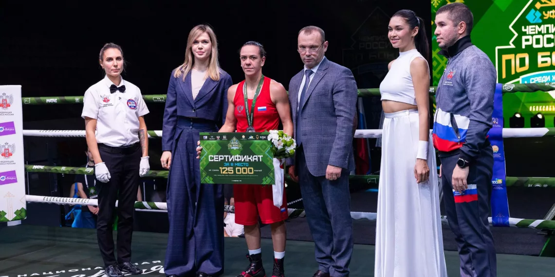 Сотрудница новосибирского ГУФСИН стала бронзовым призером чемпионата России по боксу