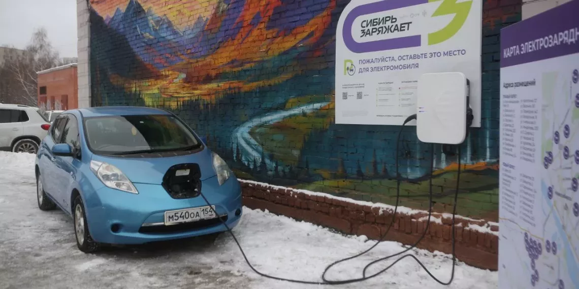 В Новосибирске в этом году откроют 40 зарядных станций для электромобилей