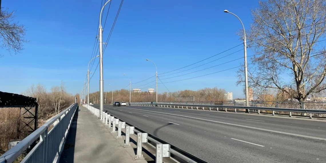 Три путепровода на Советском шоссе отремонтировали власти Новосибирска