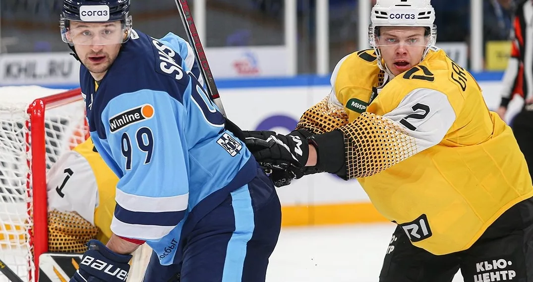 ХК «Сибирь» прервал серию побед в матче против «Северстали»