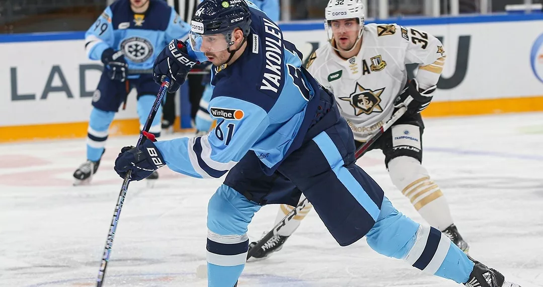 ХК «Сибирь» уступил в домашнем матче «Адмиралу»