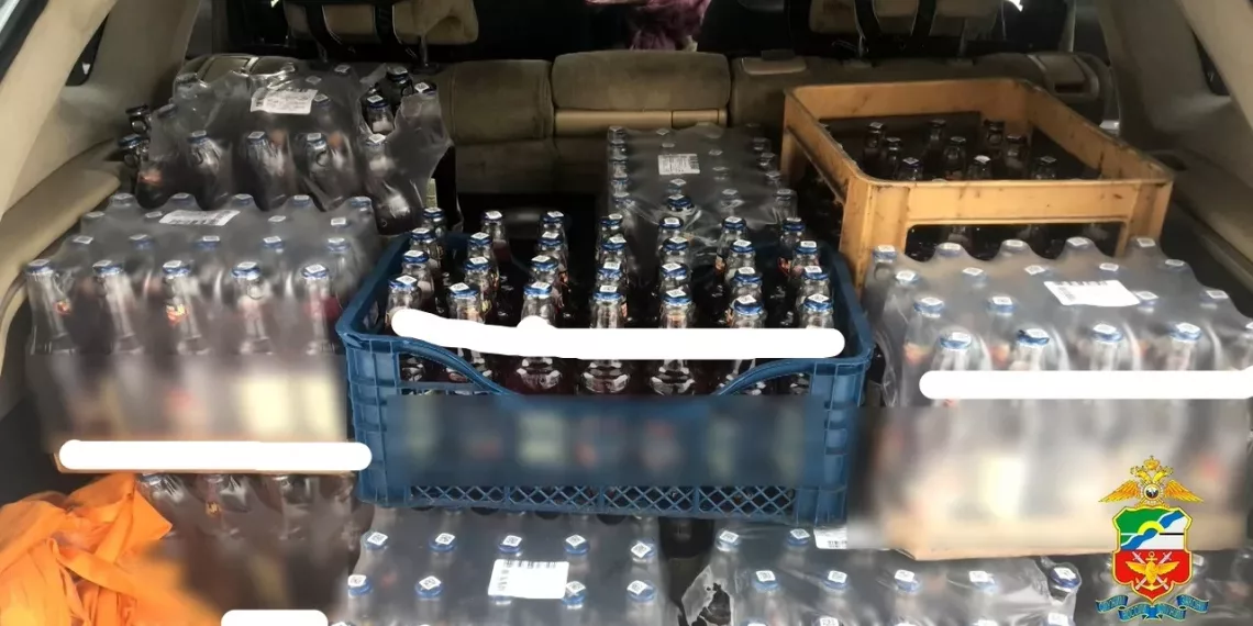 Сибиряк украл 500 бутылок пивного напитка из вагона поезда