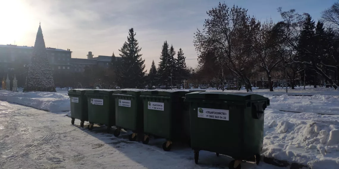 Двойной вывоз ТКО организуют в Новосибирске на Новый год
