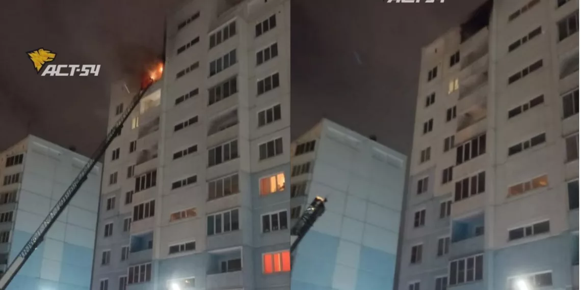 На Чистой слободе сгорела квартира в десятиэтажном доме