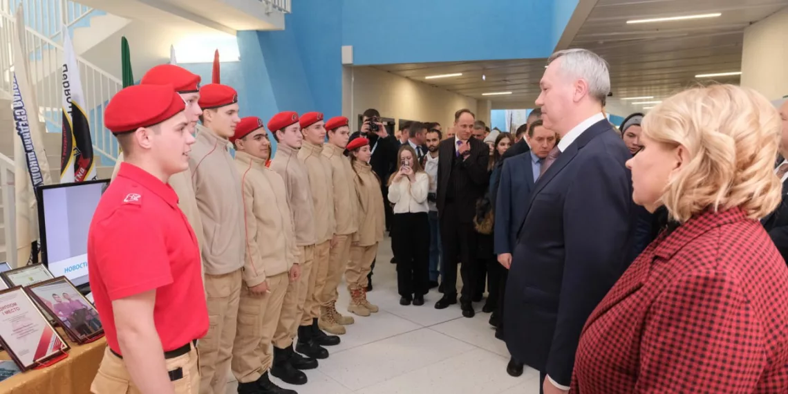 Открытие первого форума военно-патриотических клубов «Сибирь — территория мужества» прошло в Новосибирске