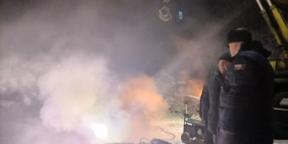 Отопление отключили в поселке под Новосибирском в 40-градусный мороз