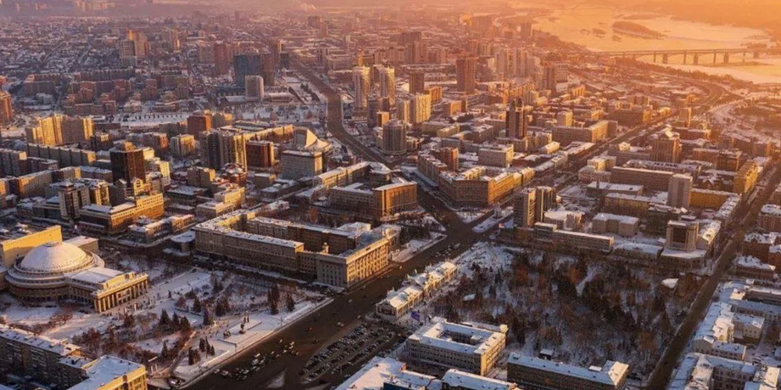 В конце декабря в Новосибирске перекроют парковку на площади Ленина