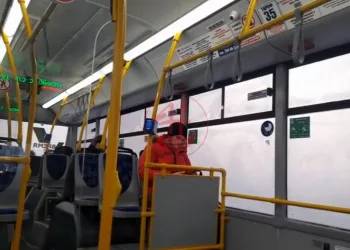 «Все сидят, скрючились, печка не работает»: сибирячка пожаловалась на новые троллейбусы до Новомарусино