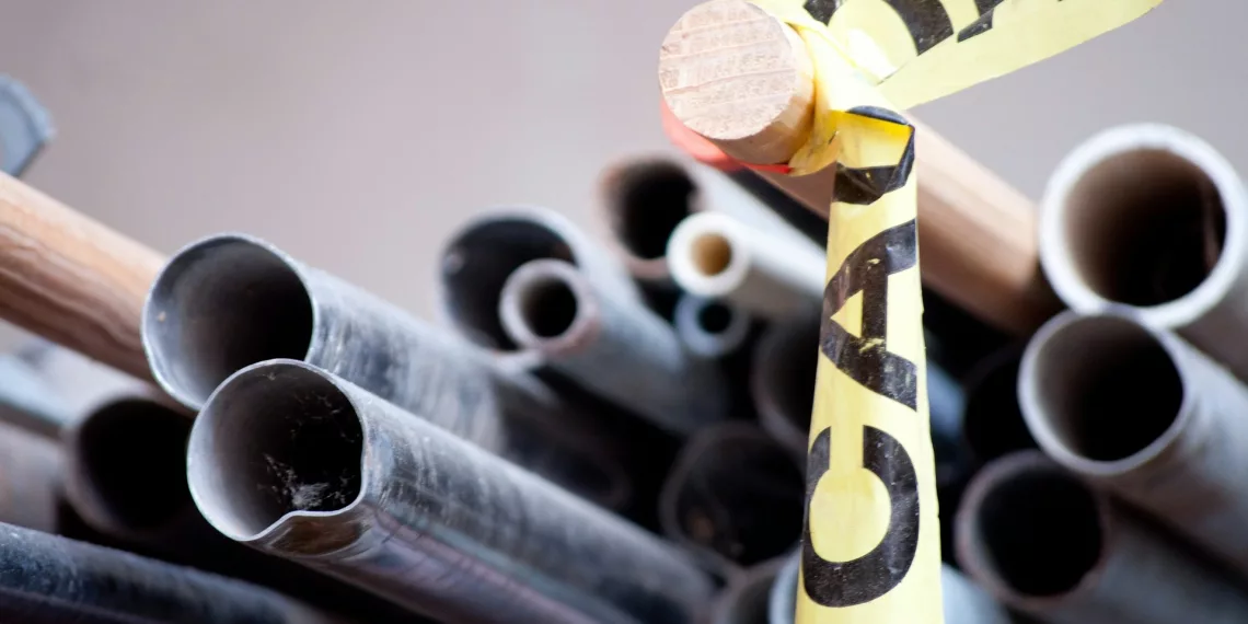 Целый грузовик труб для забора попытались украсть с промзоны Новосибирска