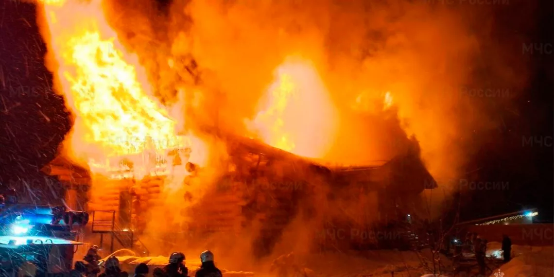 Почти сотня пожаров произошла в Новосибирской области за неделю