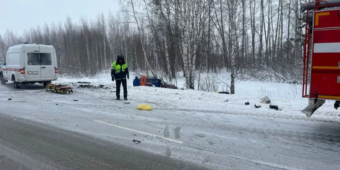 Четыре человека погибли в страшном ДТП в Новосибирской области