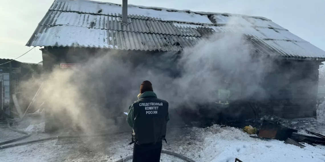 Двухлетняя девочка сгорела в частном доме под Новосибирском