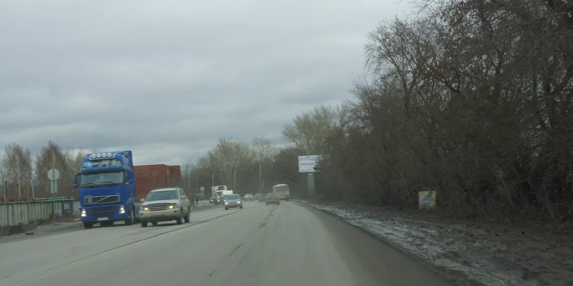 В Новосибирской области закрыто движение по Ордынской трассе для автобусов из-за метели
