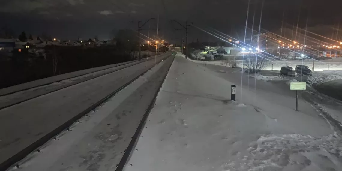 В Новосибирской области грузовой поезд насмерть сбил сибиряка