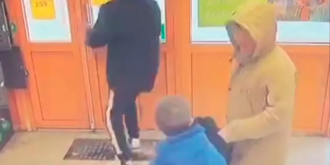 Суровое задержание кофейного вора запечатлели новосибирцы