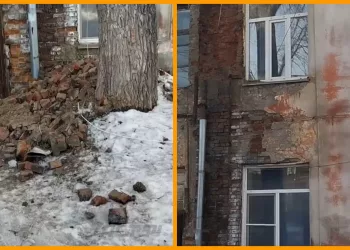 Новосибирцы пожаловались на аварийный дом, который до сих пор не расселили