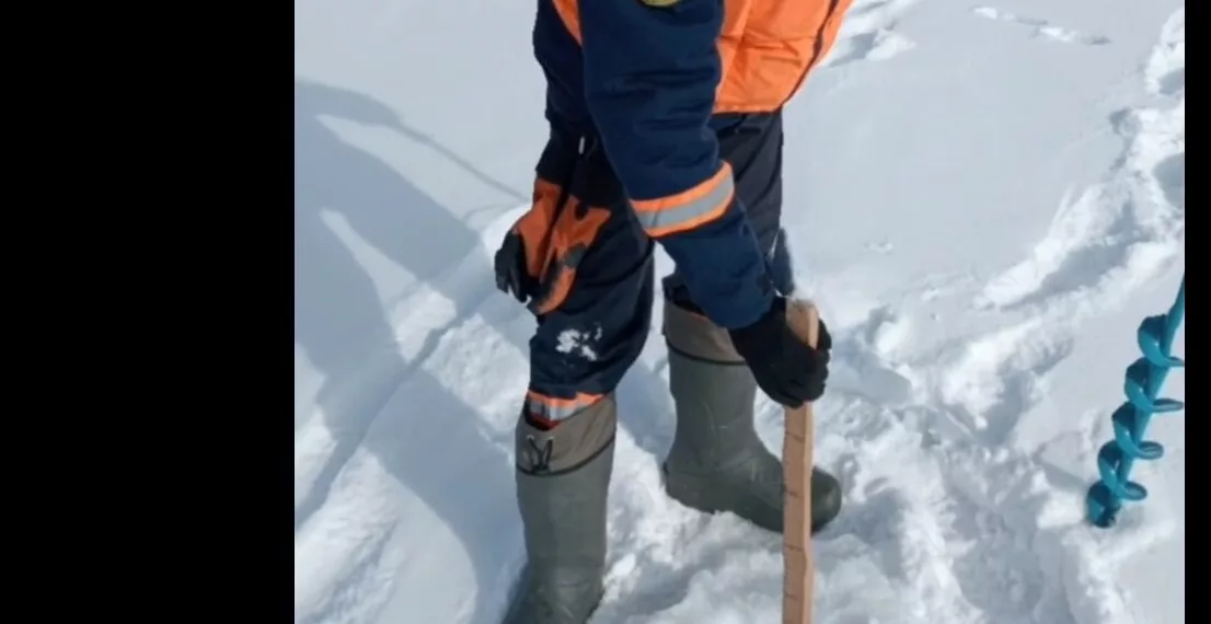 Новосибирцев предупредили об опасности тонкого льда на Оби