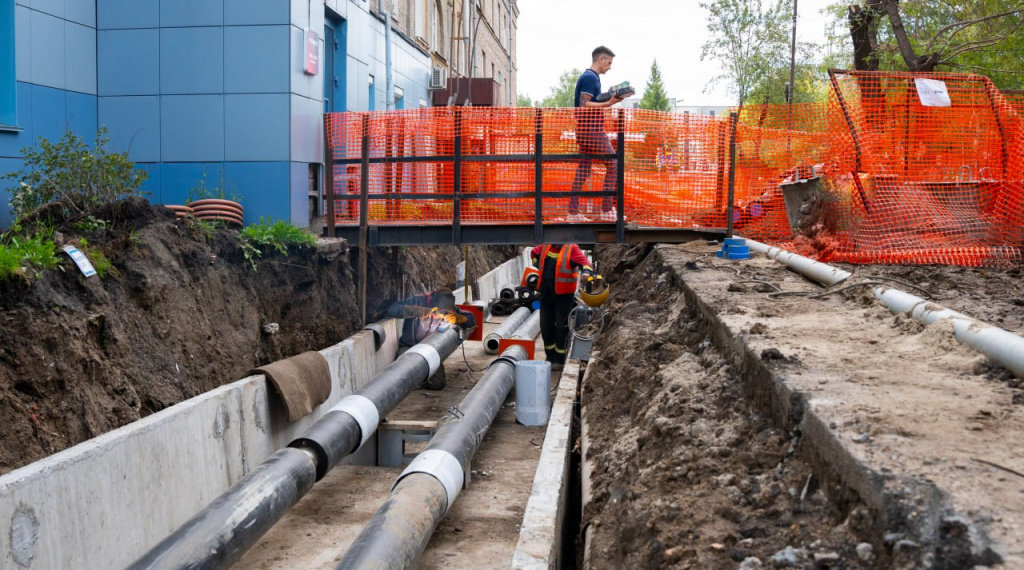 Новосибирск получит свыше 34 км новых трубопроводов в 2024 году