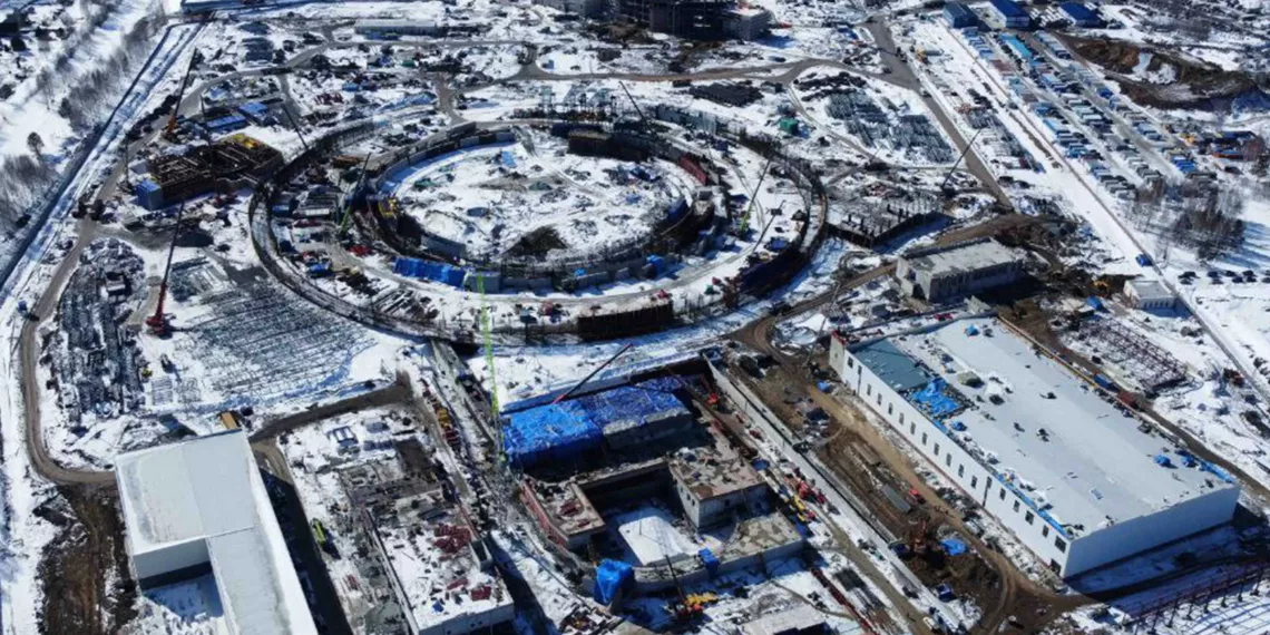 «Россети» обеспечили электроэнергией строящийся под Новосибирском уникальный научный комплекс СКИФ