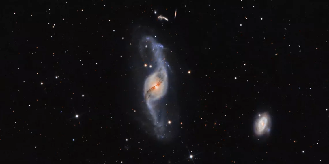 Галактику из Большой Медведицы запечатлел новосибирский астрофотограф