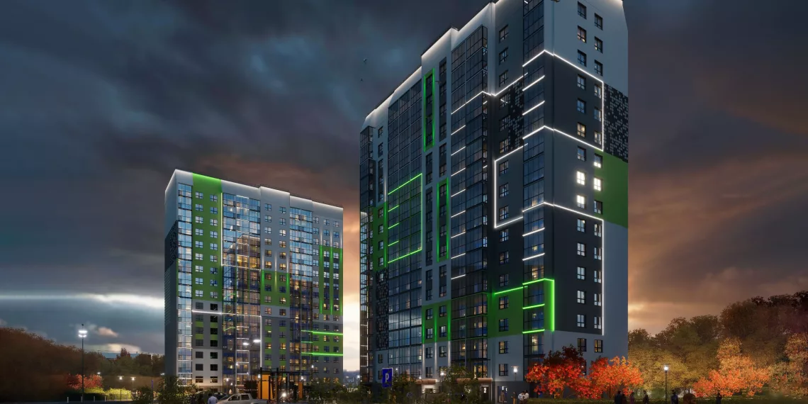 Открыты продажи квартир от 3,55 млн рублей в новом доме эко-квартала «На Кедровой» ГК «Расцветай»
