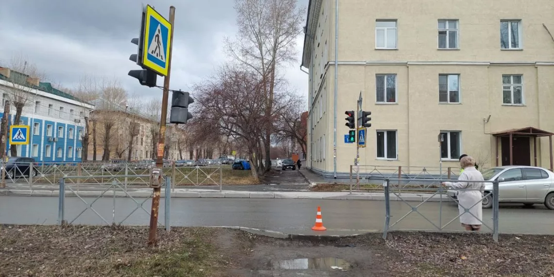 Водитель Toyota сбил школьницу в Новосибирске