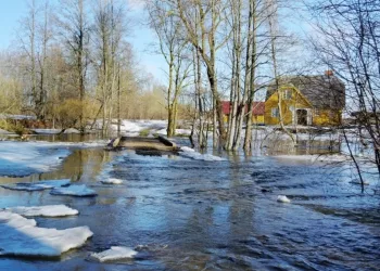В Новосибирской области затопило 83 автодороги