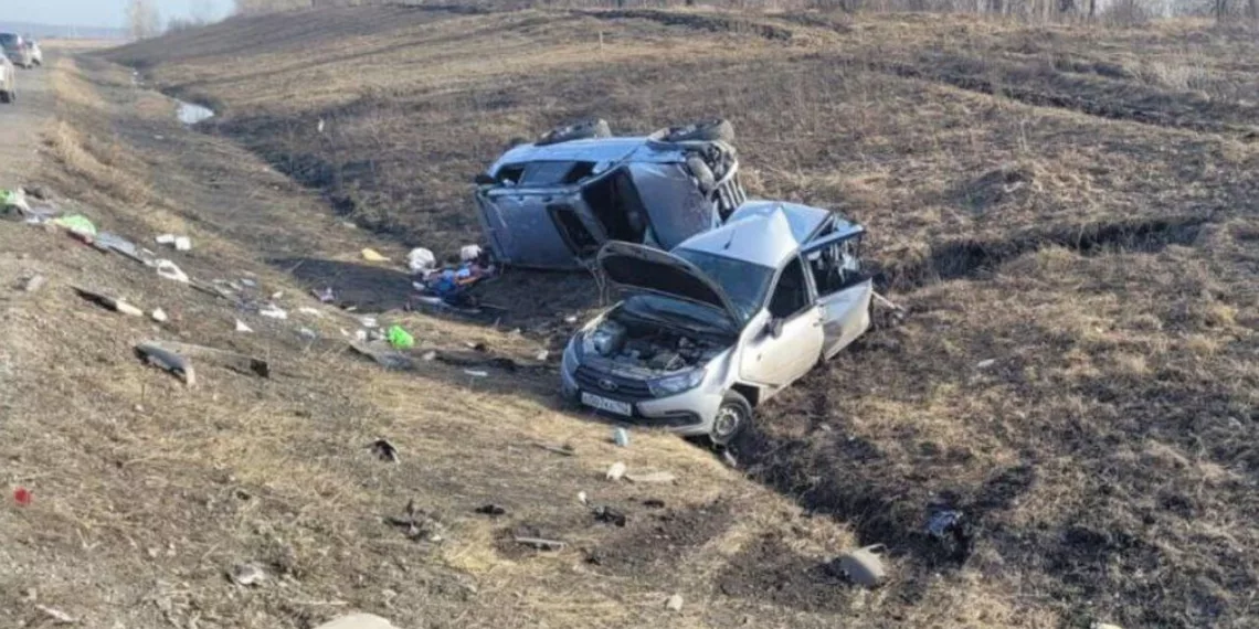 Водитель без прав устроил смертельное ДТП на трассе в Кузбассе