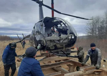 Вертолёт разбился в Забайкальском крае